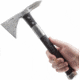 SOG Specialty Knives &amp; Tools Voodoo Hawk Mini Axe, 2.75in, 3Cr13MoV Blade, Black Handle, Silver, SOG-F182N-CP