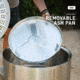 Solo Stove Yukon, Shelter And Stand, Stainless Steel, SSYUK-SD-27-2.0+SHELTER