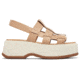 Sorel Dayspring Slingback Sandal - Womens, Honest Beige/Chalk, 6, 2069751-246-6