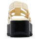 Sorel Dayspring Slingback Sandal - Womens, Honey White/Black, 11, 2069751-292-11