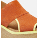 Sorel Joanie III Slingback Wedge Sandals - Womens, Desert Sun/Tranquil Yellow, 7.5 US, 1988471-806-7.5