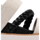 Sorel Joanie IV Slingback Wedge Sandals - Womens, Chalk/Black, 10, 2069801-191-10