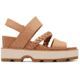 Sorel Joanie IV Slingback Wedge Sandals - Womens, Honest Beige/Bleached Ceramic, 6.5, 2069801-246-6.5