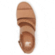 Sorel Joanie IV Slingback Wedge Sandals - Womens, Honest Beige/Bleached Ceramic, 6.5, 2069801-246-6.5