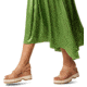 Sorel Joanie IV Slingback Wedge Sandals - Womens, Honest Beige/Bleached Ceramic, 6.5, 2069801-246-6.5