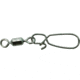 Spro Power Swivel w/Hyper Snap Black Sz8 50lb 5pk, SPSHSB-08-5