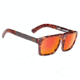 Spy Optic Angler Progressive Prescription Sunglasses, Vintage Tortoise Frame, Happy Gray Green W/ Red Spectra Lens-673175623365PR