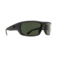 Spy Optic Bounty Sunglasses, Matte Black ANSI Rx Frame, Happy Gray/Green Lens, 673017243863