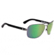 Spy Optic Showtime Single Vision Prescription Sunglasses, Gunmetal Frame, Happy Bronze W/ Green Spectra Lens-672036311225SV