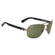 Spy Optic Showtime Single Vision Prescription Sunglasses, Antique Silver Frame, Grey Polarized Lens, Polarized-672036905035SV