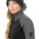 Spyder Bandita Full Zip Stryke Jacket - Womens, Black/Black/Black, Small, 182432001222P