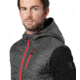 Spyder Ouzo Hoody Stryke Jacket - Mens, Polar/Black/Red, Large, 181402069555P
