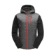 Spyder Ouzo Hoody Stryke Jacket - Mens, Polar/Black/Red, Large, 181402069555P