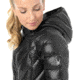 Spyder Syrround Hybrid Hoody Jacket - Womens, Black/Black/Black, Extra Large, 182500001666P