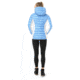 Spyder Syrround Hybrid Hoody Jacket - Womens, Blue Ice/White/Blue Ice, Medium, 182500451333P