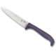 Spyderco Counter Puppy Kitchen Knife, 3.48in, 7CR17 Stainless Steel, Satin Leaf Blade, Plastic, Purple Handle, K20PPR