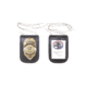 Stallion Leather Neck Chain/i.d. Holder - BHID-1