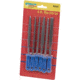 Steelex 6 Pc. Needle File Set, 7 in. Long D2252