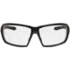 STNGR Ridge Ballistic Sunglasses, Matte Black/Clear, Large, PV-HD7U-M9WB