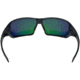 STNGR Ridge Ballistic Sunglasses, Matte Black/Green Mirror, Large, OS-YN4Z-7TE8