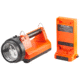 Streamlight E-Flood LiteBox 1,500 Lumen Rechargeable Lantern, 120V AC/12V DC Standard System with Shoulder Strap &amp; Mounting Rack, Orange, 45801