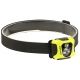 Streamlight Enduro Pro - with 3 AAA alkaline batteries, rubber hard hat strap, elastic head strap, 3M Dual Lock - Box, Black/Yellow, 61422