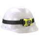 Streamlight Enduro Pro - with 3 AAA alkaline batteries, rubber hard hat strap, elastic head strap, 3M Dual Lock - Box, Black/Yellow, 61422