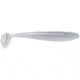 Strike King KVD Perfect Plastics Swim-N-Shiner, Soft Plastic Swimbait Fishing Lure, Ghost Shad, 4in, 6-Pack, ??SWNS4-151, SWNS4-151
