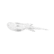 Strike King Mr. Crappie Sugar Glider Swimbait, Prism, 2in, MRCSGLDR15-367