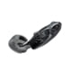 Strike King Rage Buzz Minnow, Black, 3.75in, RGBZM-10