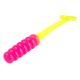 Strike King Slabalicious XL Softbait, 10 pack, 2.5in, Hot Chicken, 12-36430