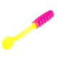 Strike King Slabalicious XL Softbait, 10 pack, 2.5in, Hot Chicken, 12-36430