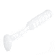 Strike King Slabalicious XL Softbait, 10 pack, 2.5in, White, 12-36431