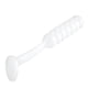 Strike King Slabalicious XL Softbait, 10 pack, 2.5in, White, 12-36431