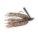Strike King Tour Grade Tungsten Compact Swim Jig, Green Pumpkin, 1/4oz, TGTSJ14-46