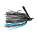 Strike King Tour Grade Tungsten Compact Swim Jig, Pro Black/Blue, 1/4oz, TGTSJ14-316