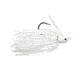 Strike King Tour Grade Tungsten Compact Swim Jig, White, 1/4oz, TGTSJ14-204