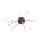 Strike King Tumbleweed Salted Softbait, 4 pack, 3in, Grape Whiskey, 12-36261