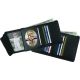 Strong Leather Hidden Badge Wallets, 7952R-12232