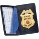 Strong Leather Company - Side Open Badge Case - Duty