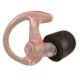 SureFire EP10 Sonic Defenders Ultra Max Full-Block Foam-Tipped Earplugs - 1 Pair, Clear, Medium, EP10-MPR