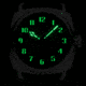 Szanto Automatic Officer Watches, Black Dial, Black Strap, Steel, One Size, SZ 6201E