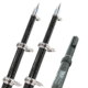TACO Marine 20 Carbon Fiber Twist &amp; Lock Outrigger Poles f/GS-450, GS-500 &amp; GS-1000 Bases - Black, OT-4200CF-HD