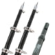 TACO Marine 24 Carbon Fiber Twist &amp; Lock Outrigger Poles f/GS-450, GS-500 &amp; GS-1000 Bases - Black, OT-4240CF-HD
