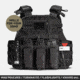 Tacticon Armament BattleVest Plate Carrier, Black, BV-REG-BK