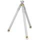 Tactique T3 Trinity 3-Section Inverted Tripod w/Low Profile Rifle Head, 3-65.35in, Silver, 743461499357