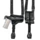 Tagua Gunleather Full Slide Shoulder Holster, Black, Right Hand, SH4-100