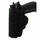 Tagua Gunleather Suede Open Top Paddle Holster, Black, Right Hand, SPD3-200