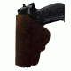 Tagua Gunleather Suede Open Top Paddle Holster, Brown, Right Hand, SPD3-1232