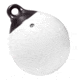 Taylor Made 12" Tuff End Inflatable Vinyl Buoy - White 72358